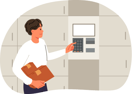 Easy Drop-off and Pick-up Parcel Service